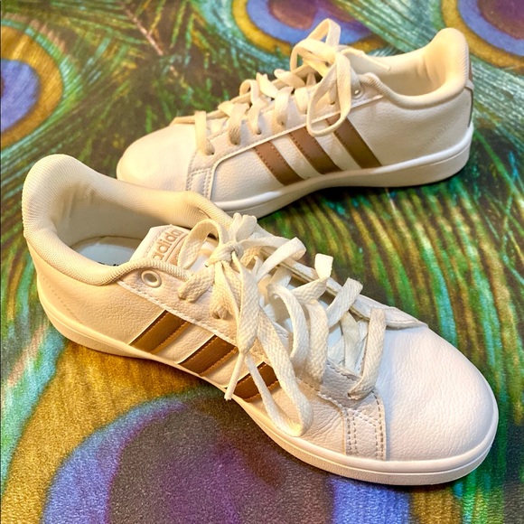 adidas grand court sneaker rose gold